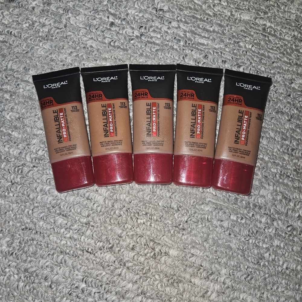 L'Oreal Infallible Pro-Matte Foundation Collection